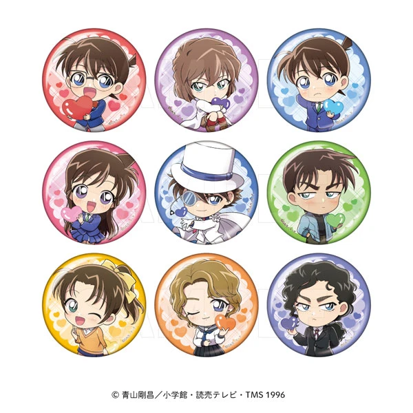 【日谷】名侦探柯南彩色之心Q版吧唧盲盒