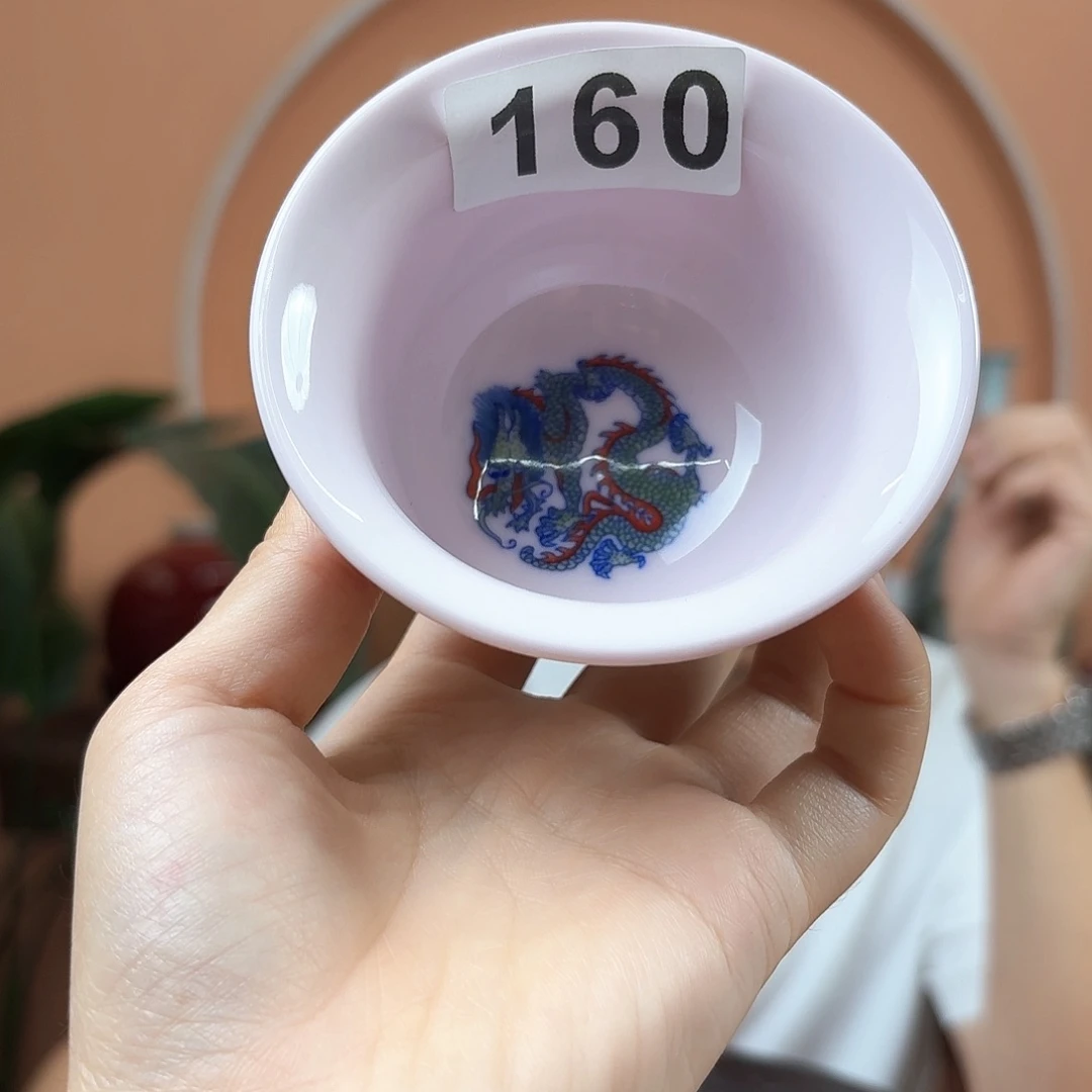 摆件景德镇陶瓷手工杯子