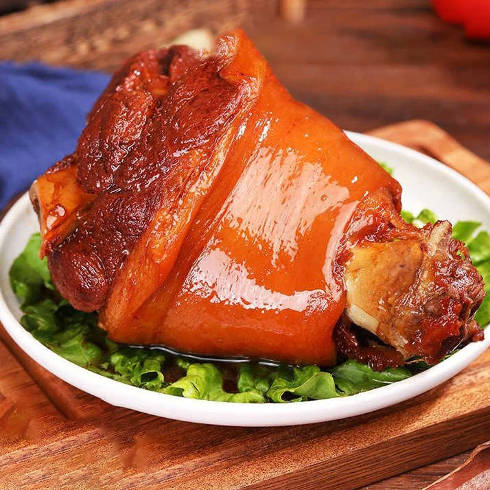 山东红烧小肘子300g/袋带骨肘子小蹄髈卤味即食熟食卤肉下酒菜
