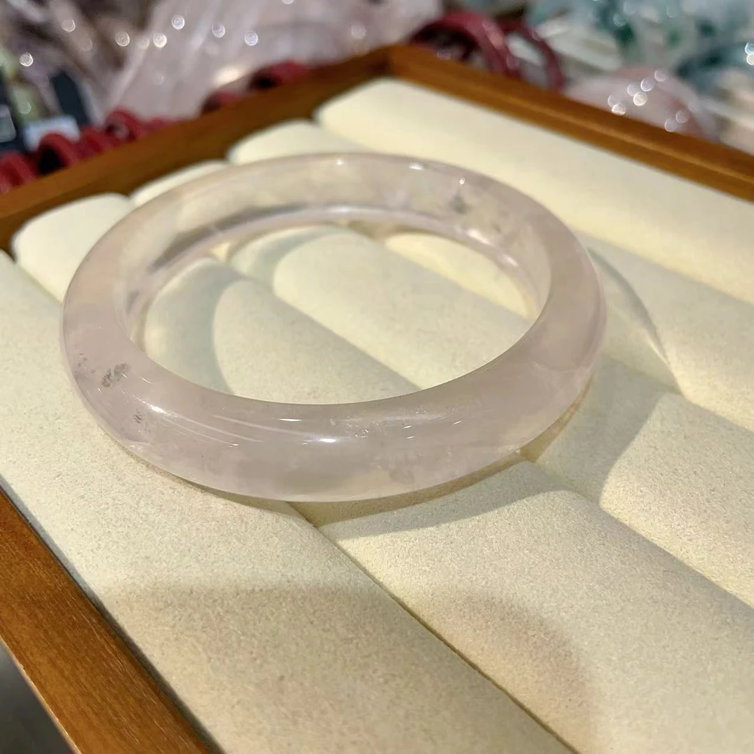 粉水晶手镯（粗） 54一62 188 YX