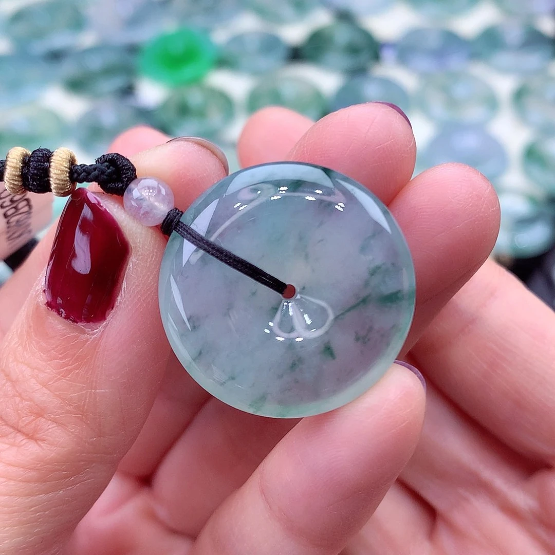 颈饰未镶嵌翡翠编号21-尺寸25/6.1