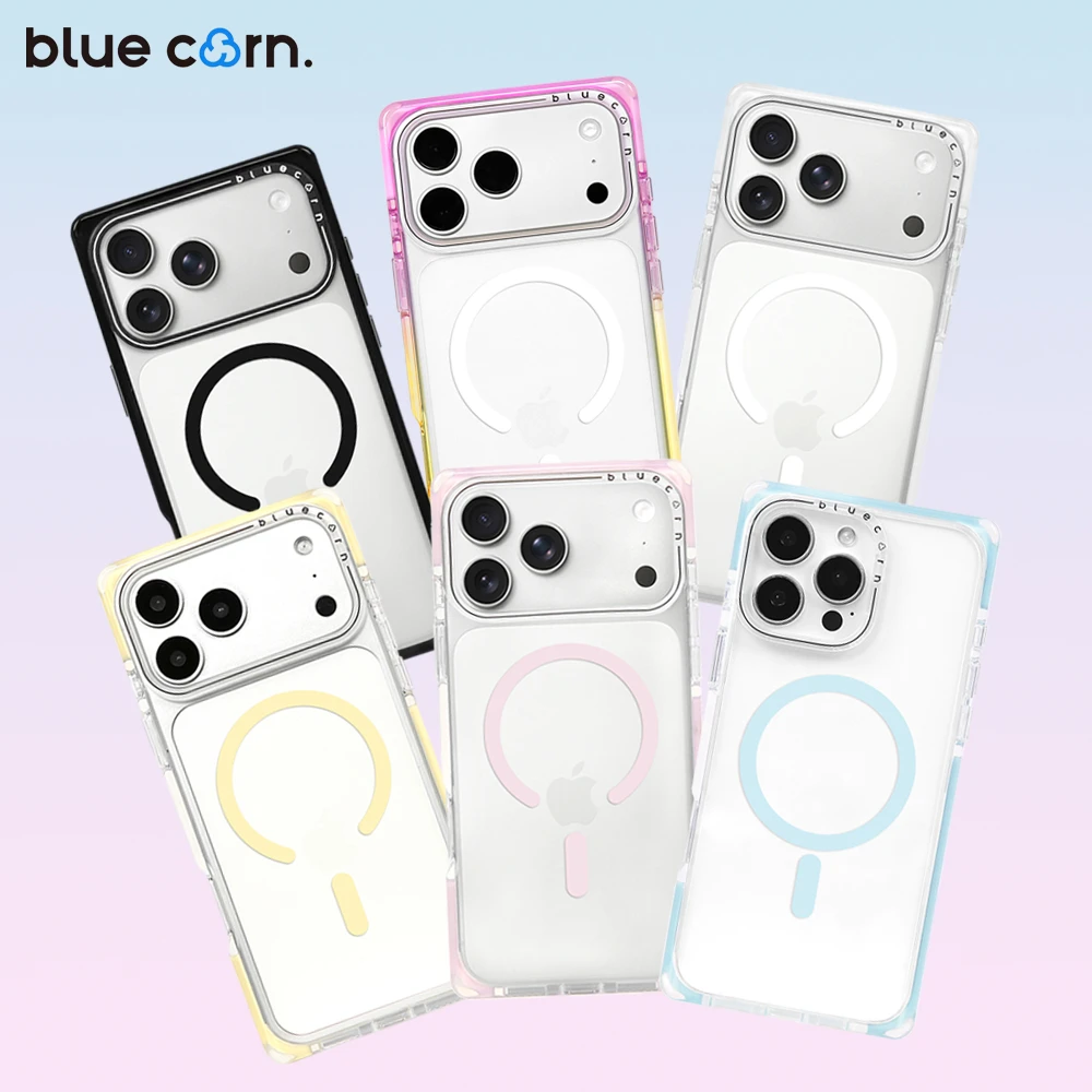 Bluecorn蓝色苞米净版适用于苹果iPhone17/Pro/Max/Air防摔手机壳