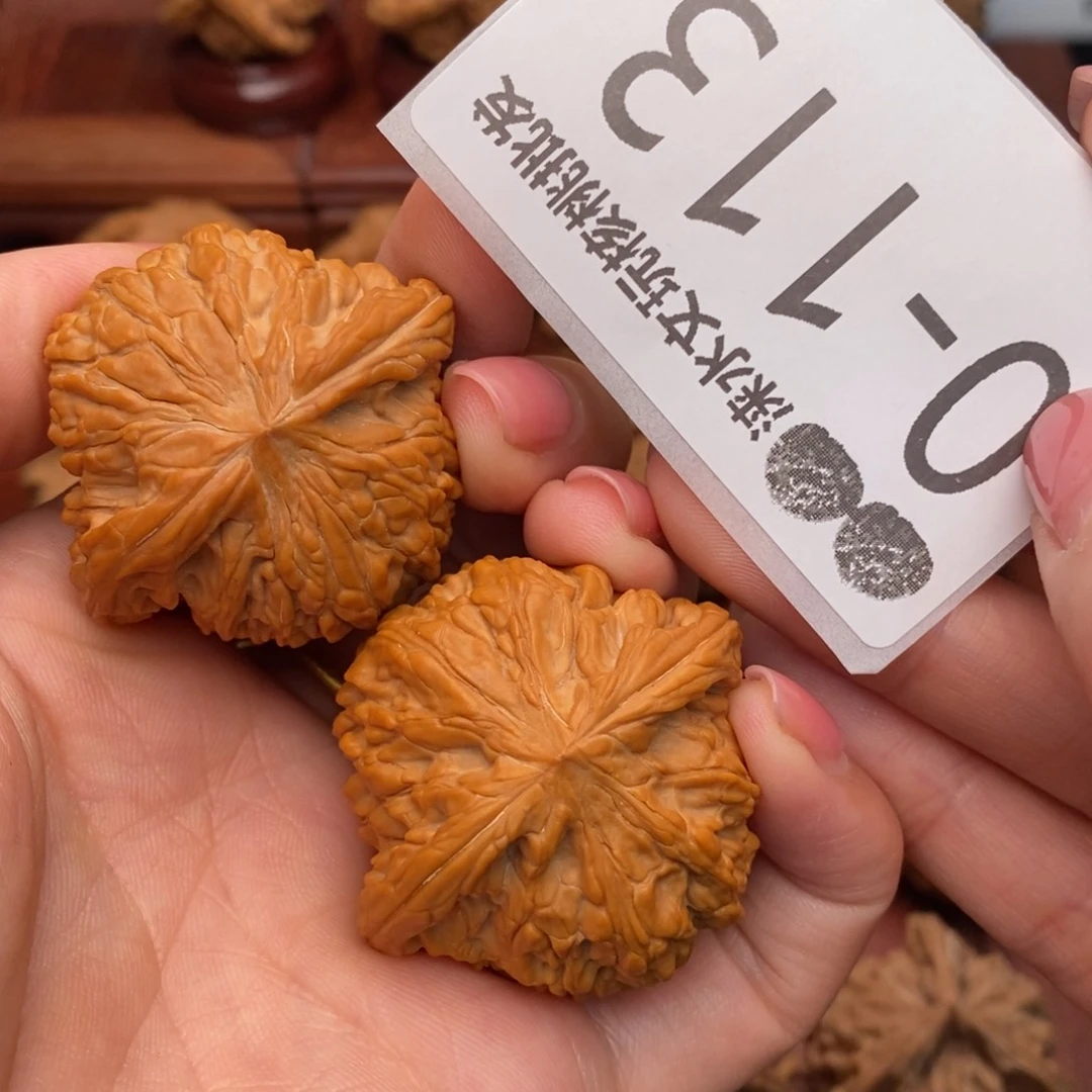 文玩核桃把件40正磨