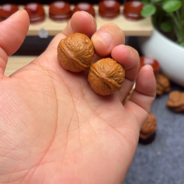 文玩核桃把件¹****₆小咖啡豆手捻135