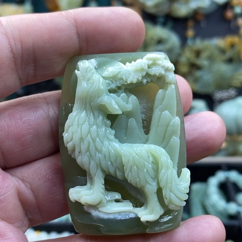 【闪购商品】未镶嵌岫玉吊坠