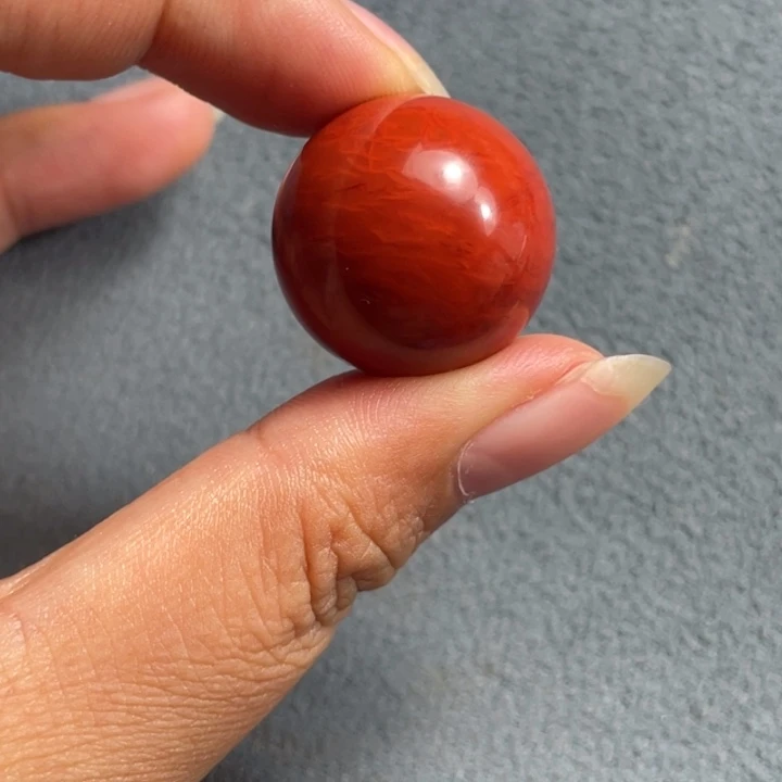 南红玛瑙未镶嵌颈饰21.6mm