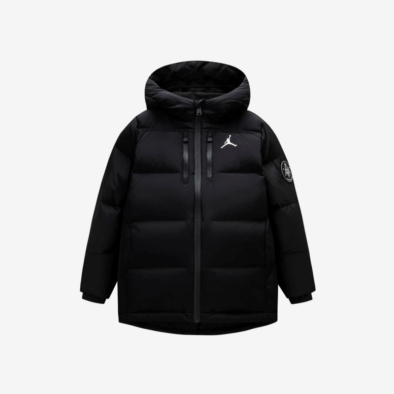 AIR JORDAN童装羽绒服冬季男女童中长款防风羽绒服D132