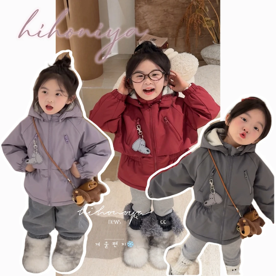 【千金小蛮腰】十七Hihoniya~2025冬亲子特氟龙三防松紧收腰羽绒服