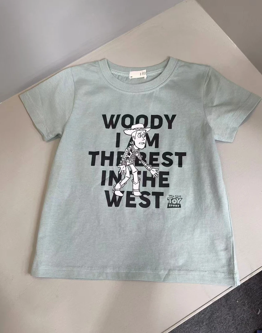 凉凉的薄款 胡迪男童T恤