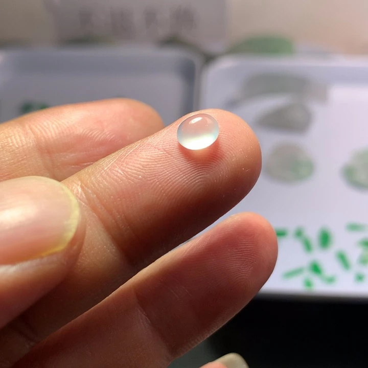 定制翡翠未镶嵌戒指