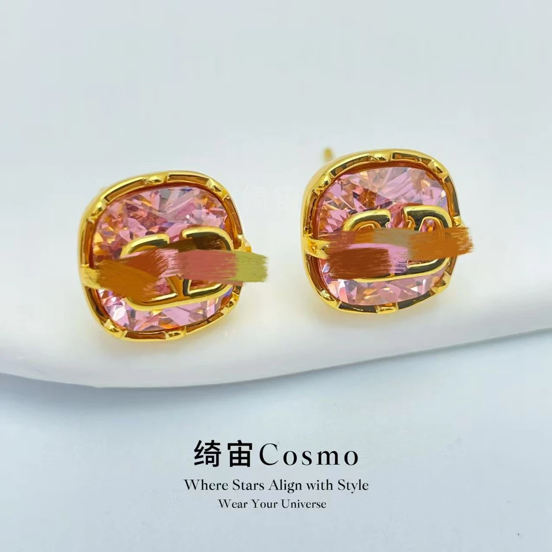 铜合金耳饰 绮宙Cosmo 【月色迷宫】设计师款耳钉耳坠30460