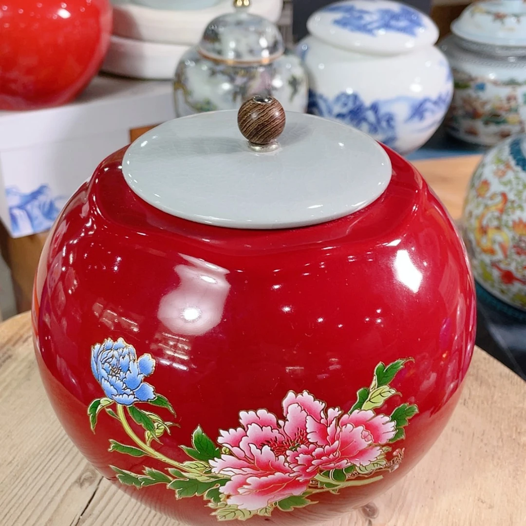 【闪购商品】罐陶瓷茶叶罐密封罐