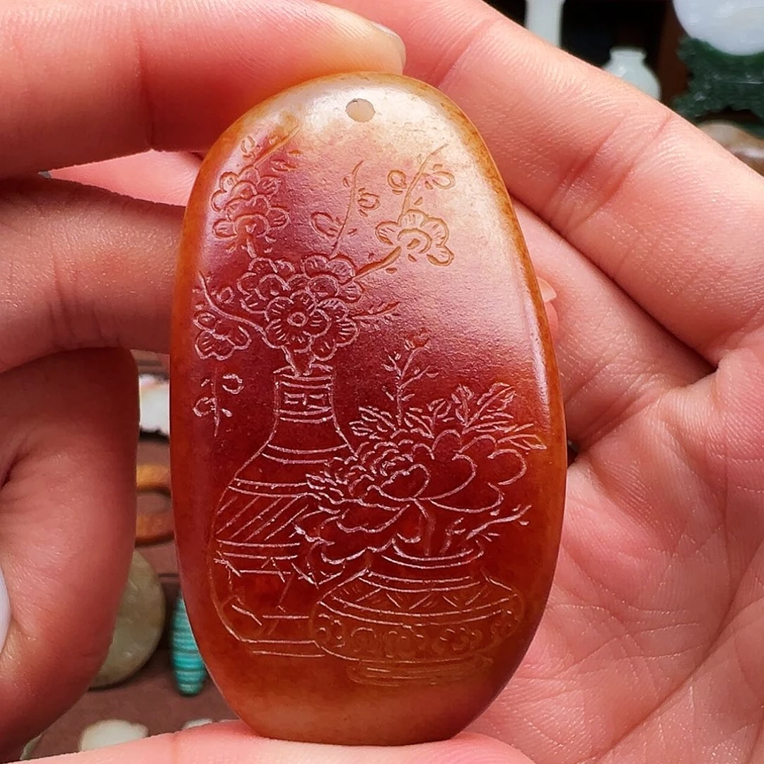 颈饰未镶嵌和田玉