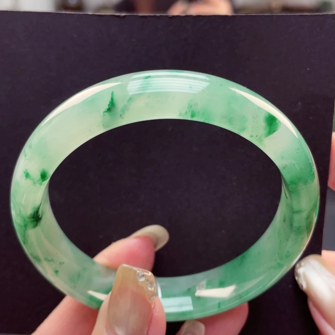 石英质玉未镶嵌手镯58-59