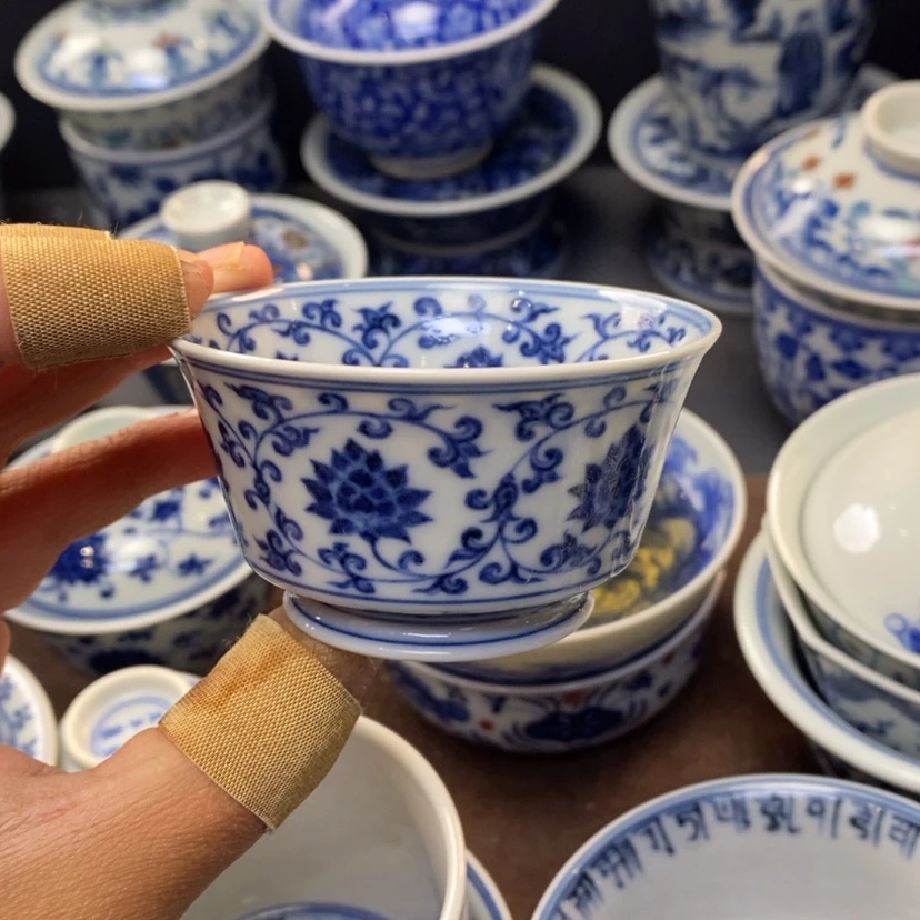 【闪购商品】景德镇青花主人杯