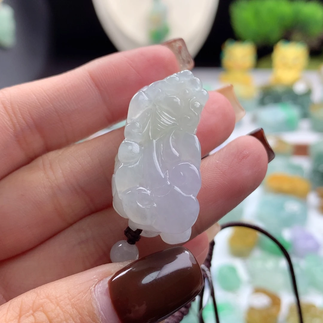 翡翠未镶嵌颈饰翡翠貔貅手绳