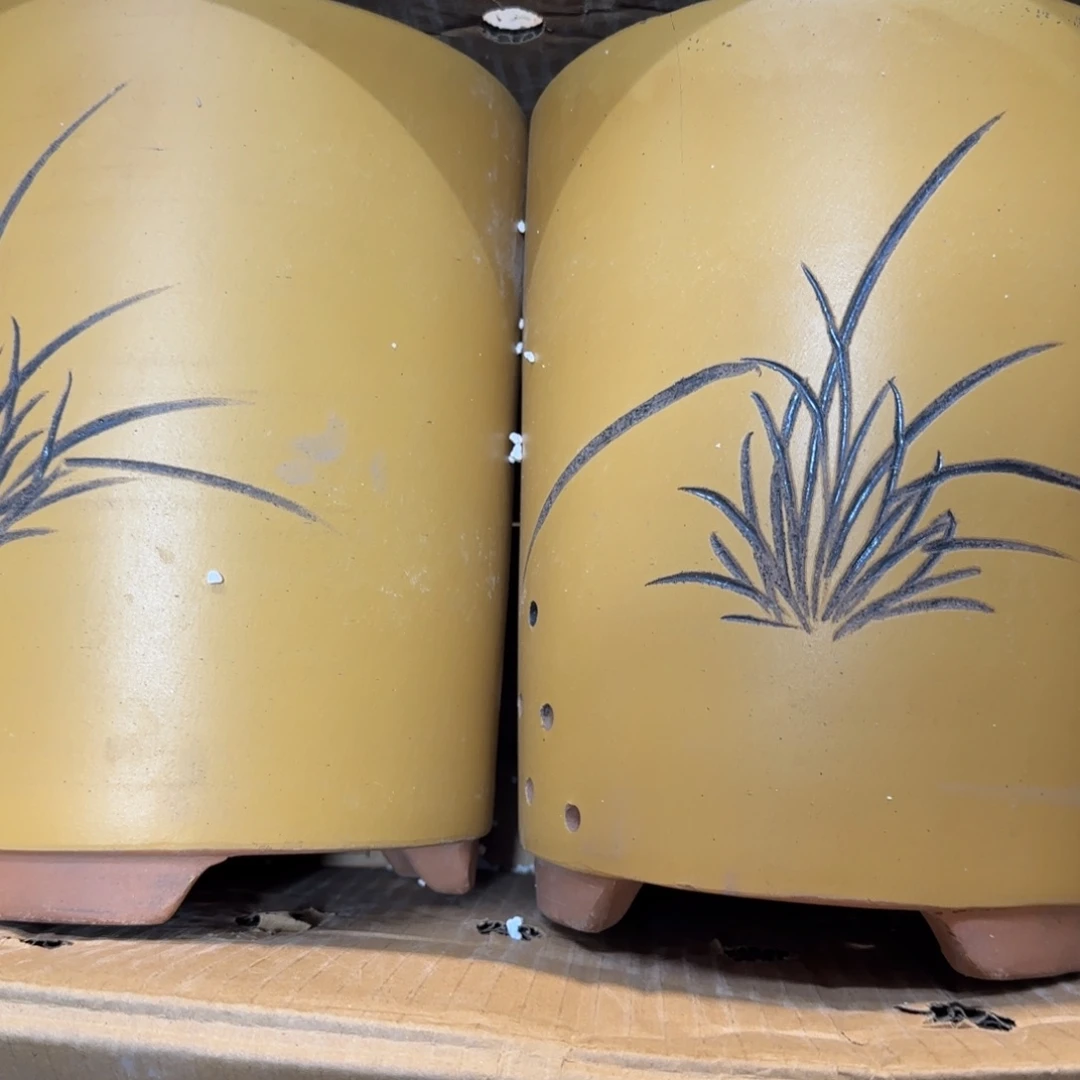 紫砂花盆口径14.17口径