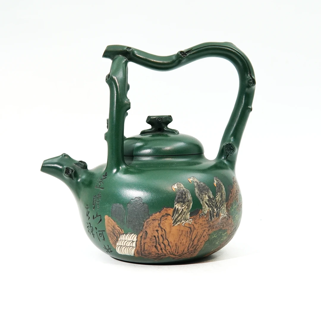 东坡提梁-葛岳纯-绿泥-580cc，PLGYC251231040