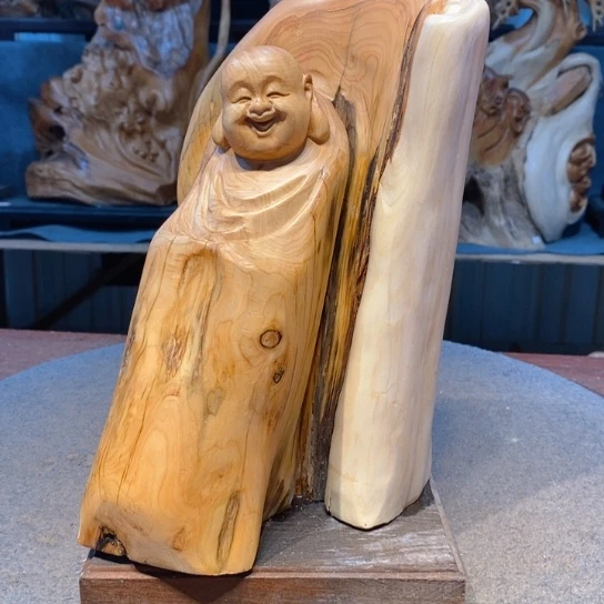 柏木（崖柏）根雕摆件