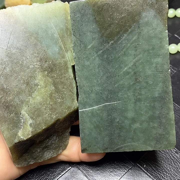 和田玉毛料未镶嵌