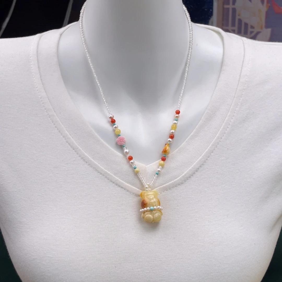 琥珀未镶嵌裸石蜜蜡