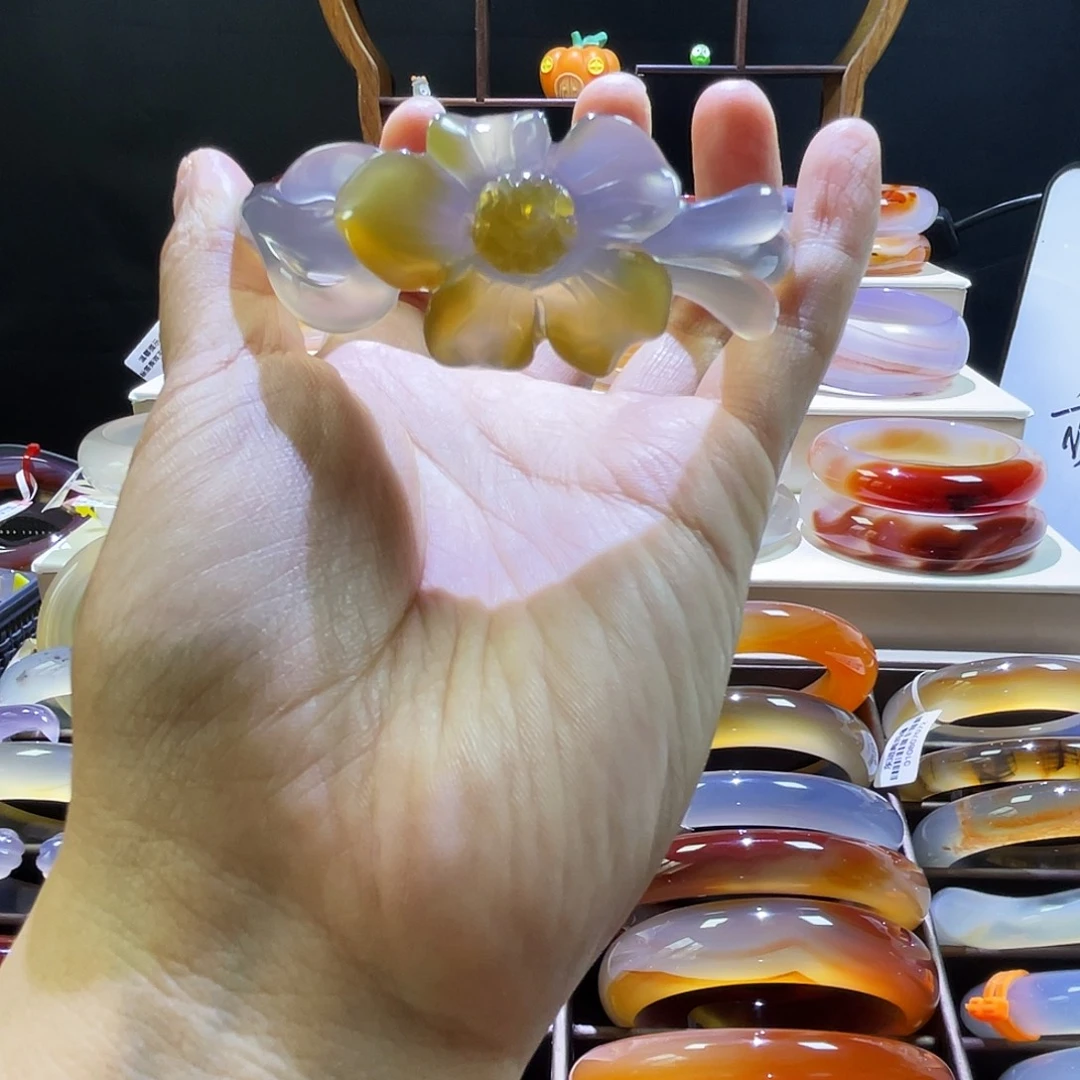 玛瑙/玉髓未镶嵌手镯