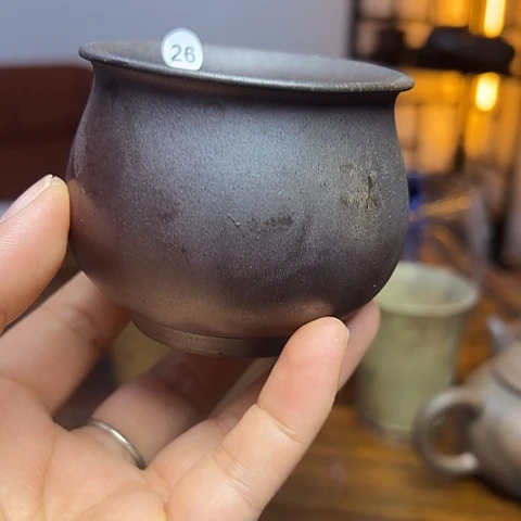 戬谷龙窑柴烧茶杯26