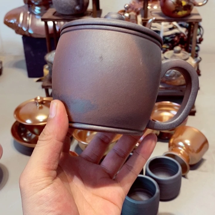 柴烧茶具陶瓷杯子