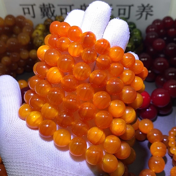 用***5松木（琥珀木）手串/手链1.3*5+1.1*2