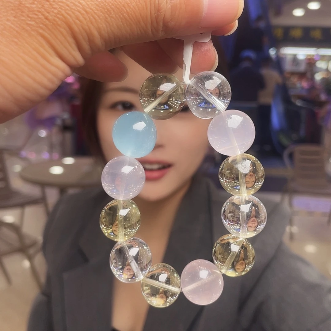 未镶嵌手链水晶天然水晶多宝手串