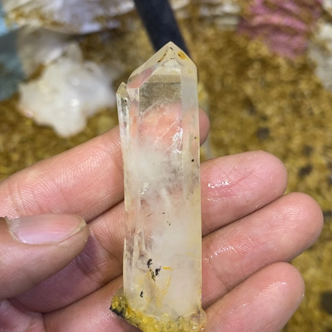 水晶水晶原石摆件未镶嵌