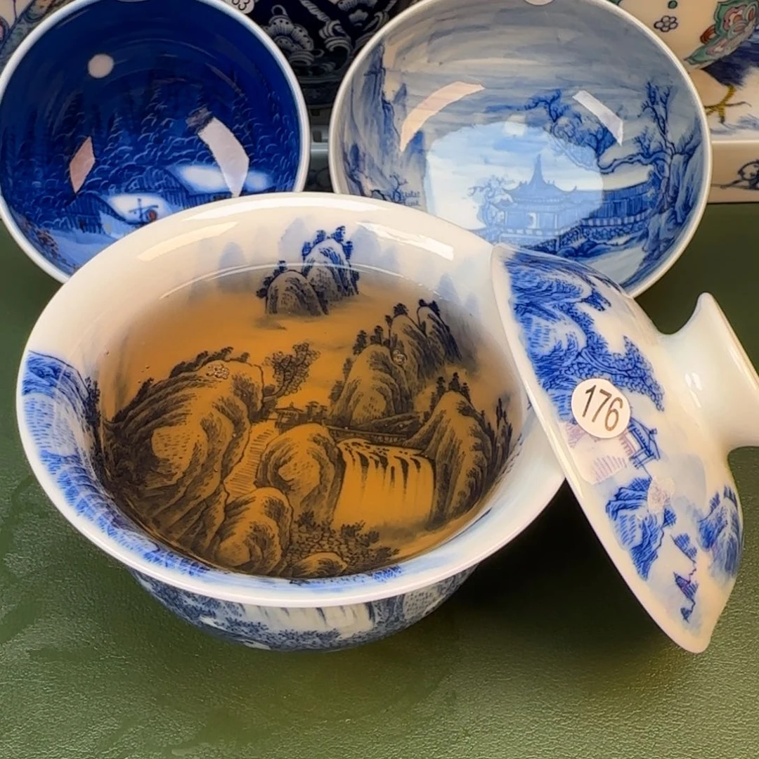 景德镇纯手工手绘茶具176