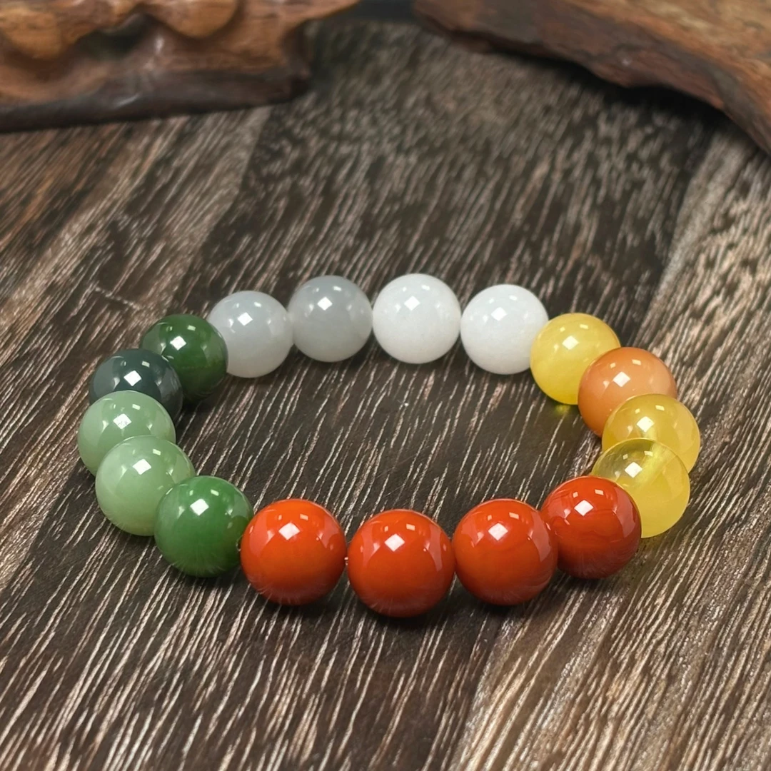 【老郑家】和田玉DIY手串  约12mm（多样性发一件）BXG64