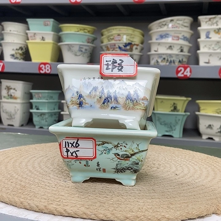 紫砂紫砂花盆5050