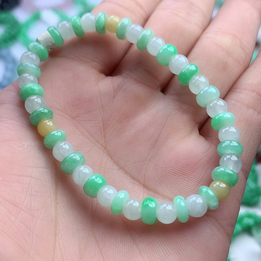 未镶嵌手链翡翠手串