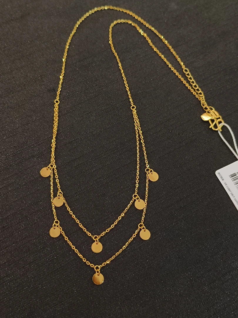 【金展珠宝】足金 满天星项链