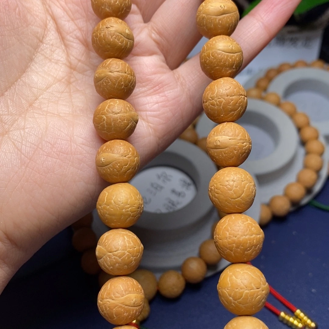 凤眼菩提吊坠13手持