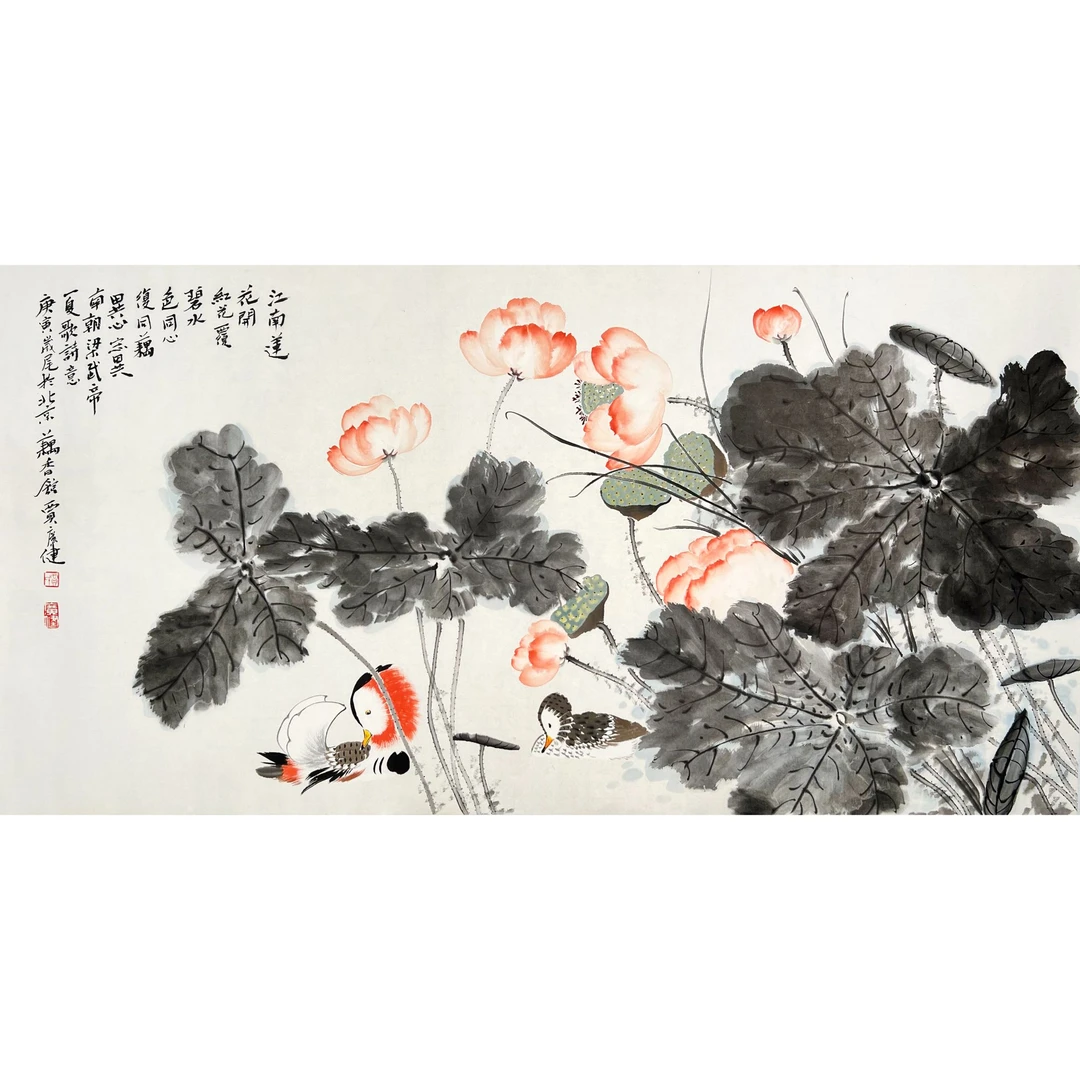 GT1832-贾广健绘画托片68x138cm/约8平尺