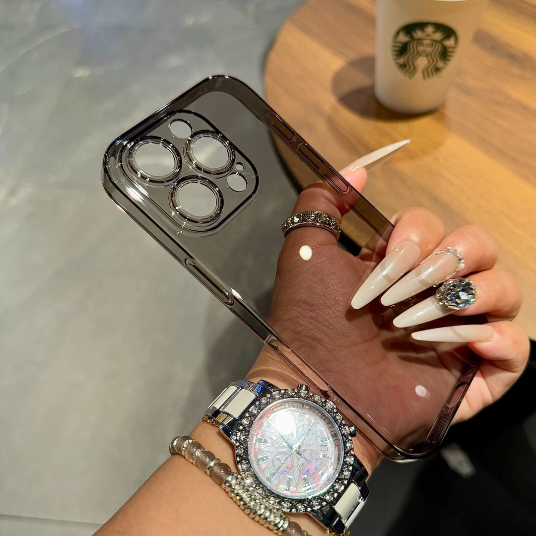 适用苹果16promax手机壳iphone15透明超薄14套13不发黄12/11硬壳