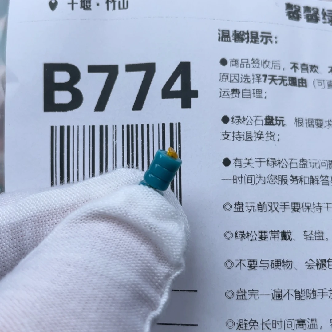 绿松石未镶嵌颈饰