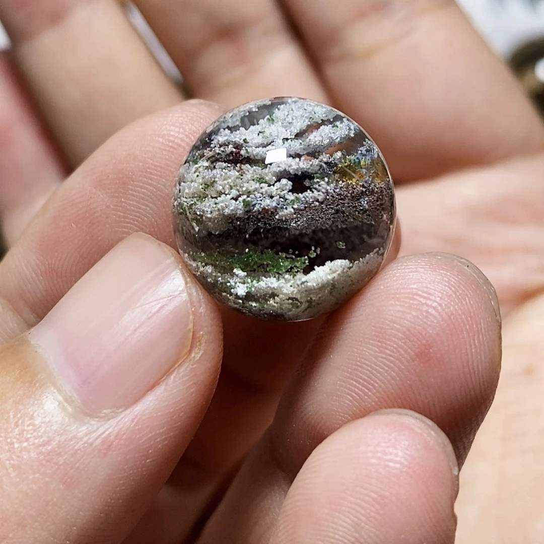 水晶珠宝半成品未镶嵌摆件