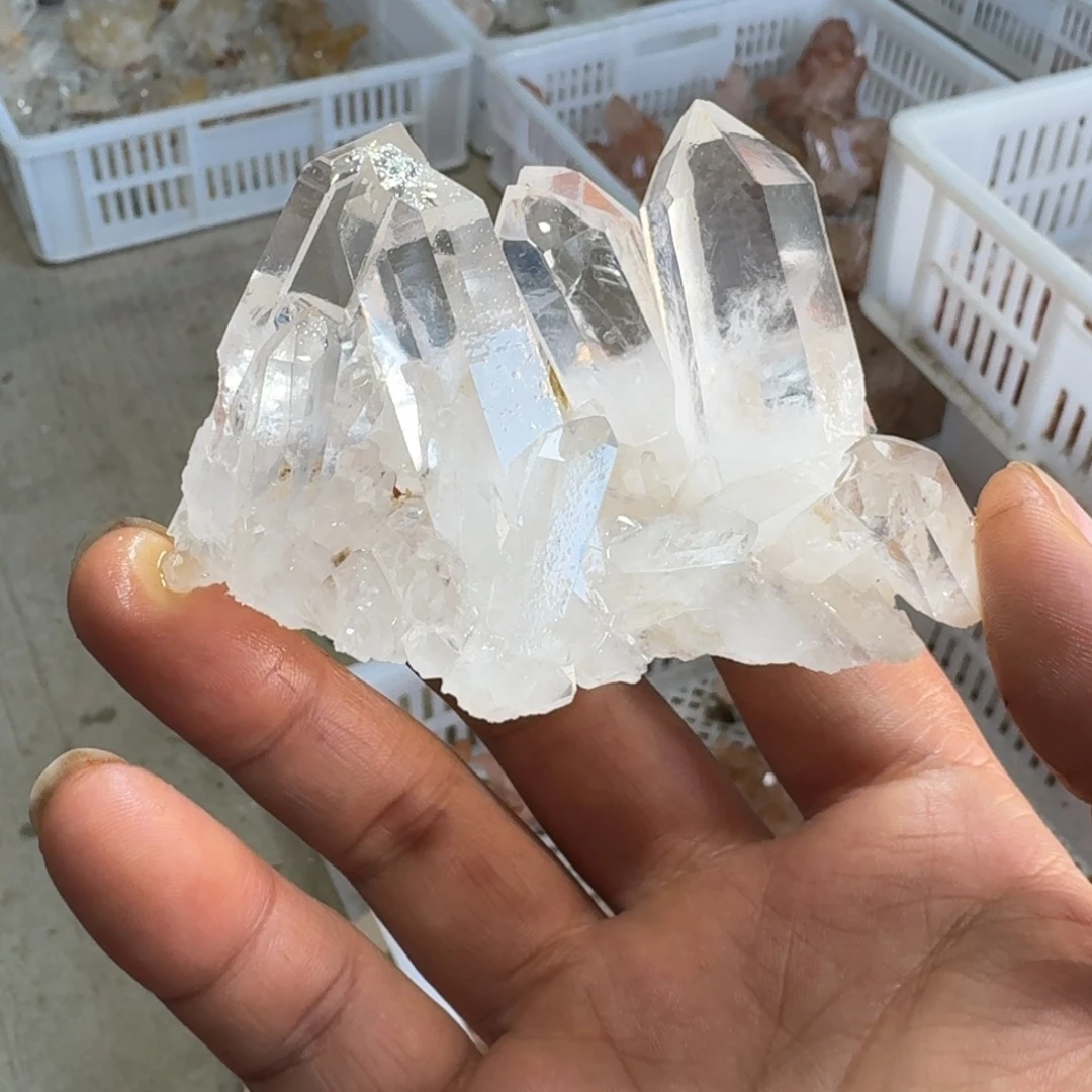 小***琦珠宝半成品水晶银S925镶嵌