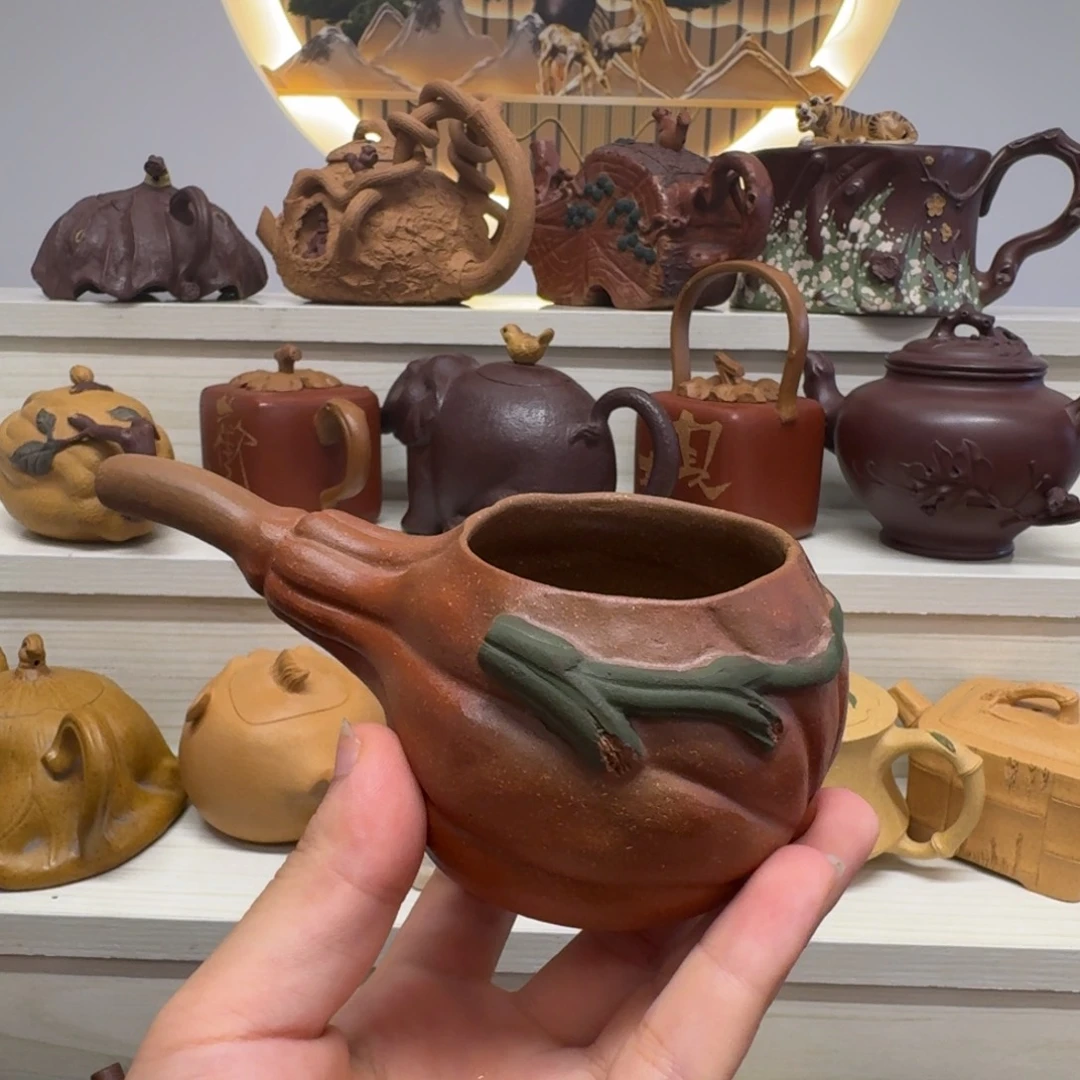 茶壶紫砂孤品一只