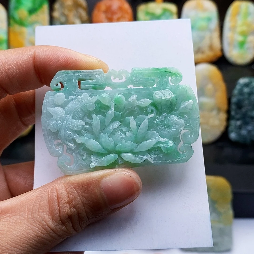 未镶嵌定制翡翠翡翠A货一物一证