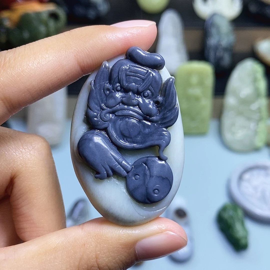 【闪购商品】颈饰未镶嵌和田玉起***难