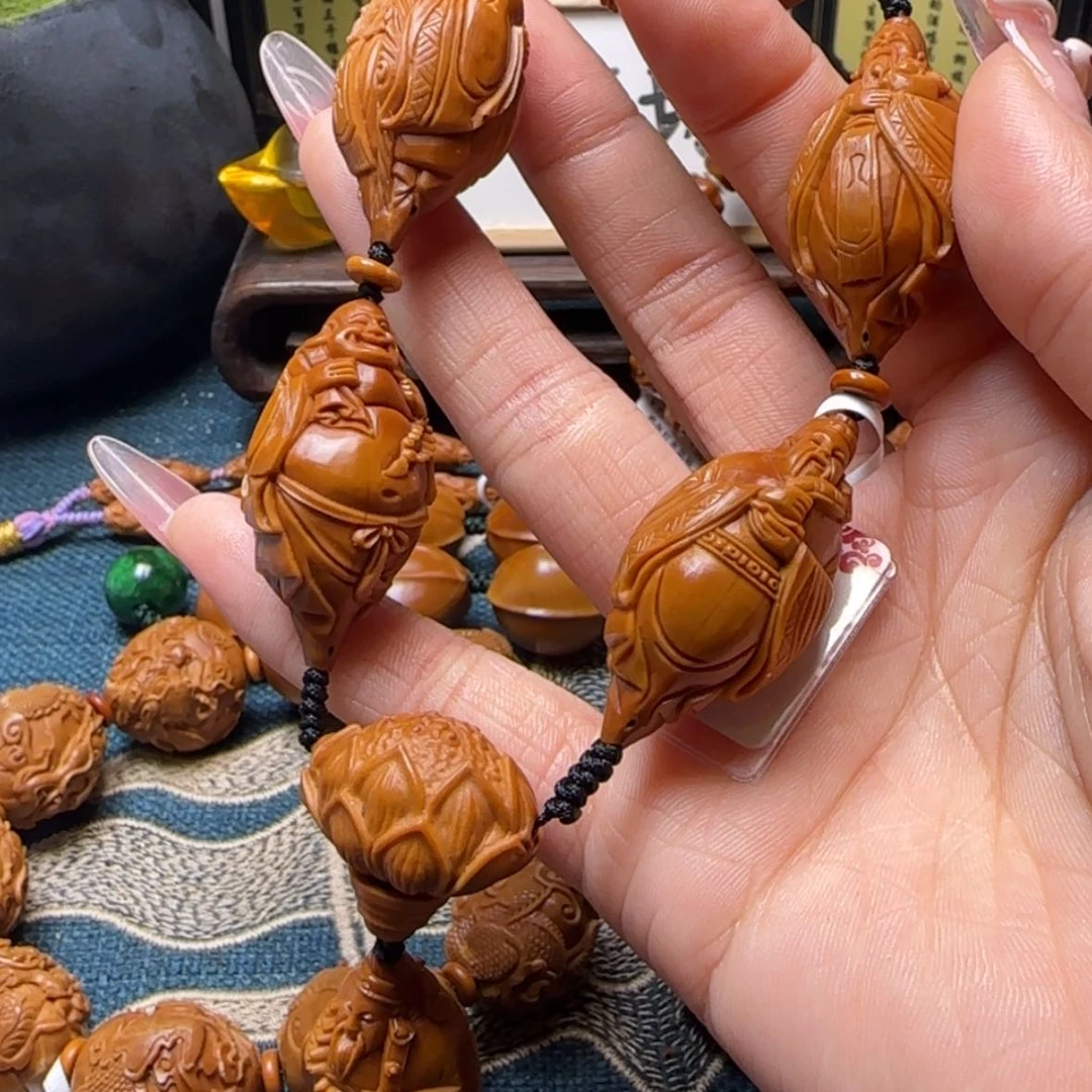 【闪购商品】橄榄核手串五福临门