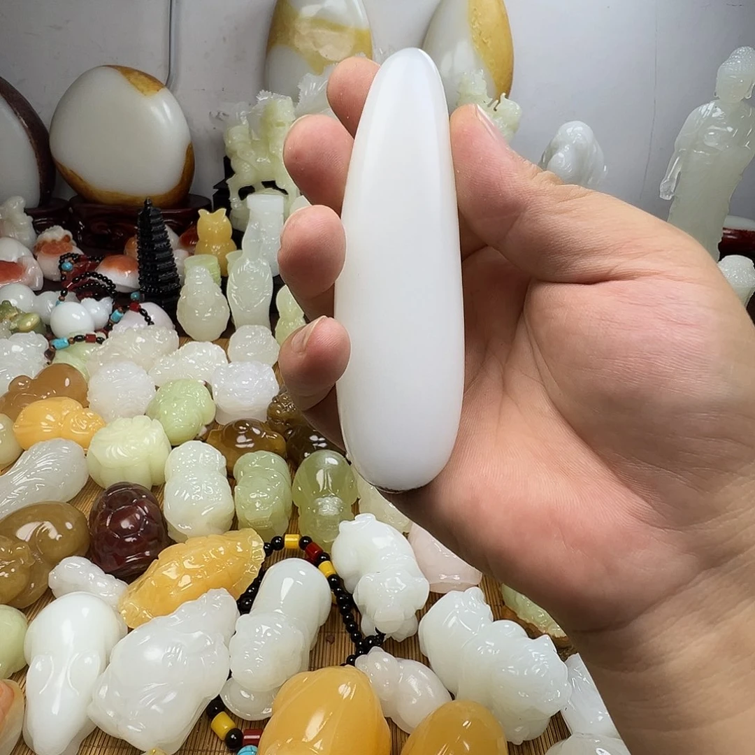 石材浪**涯原石无雕刻手把