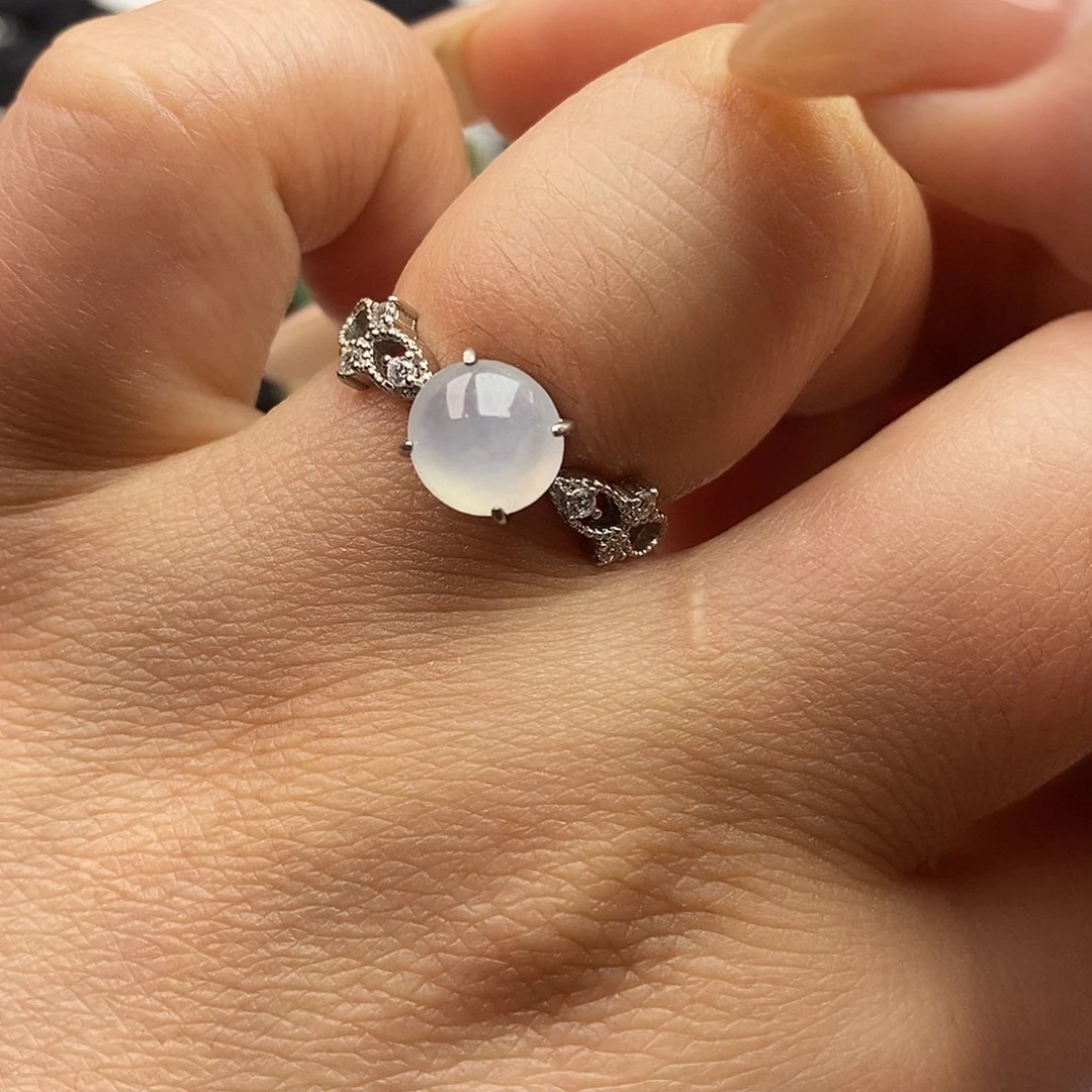 翡翠未镶嵌戒指翡翠