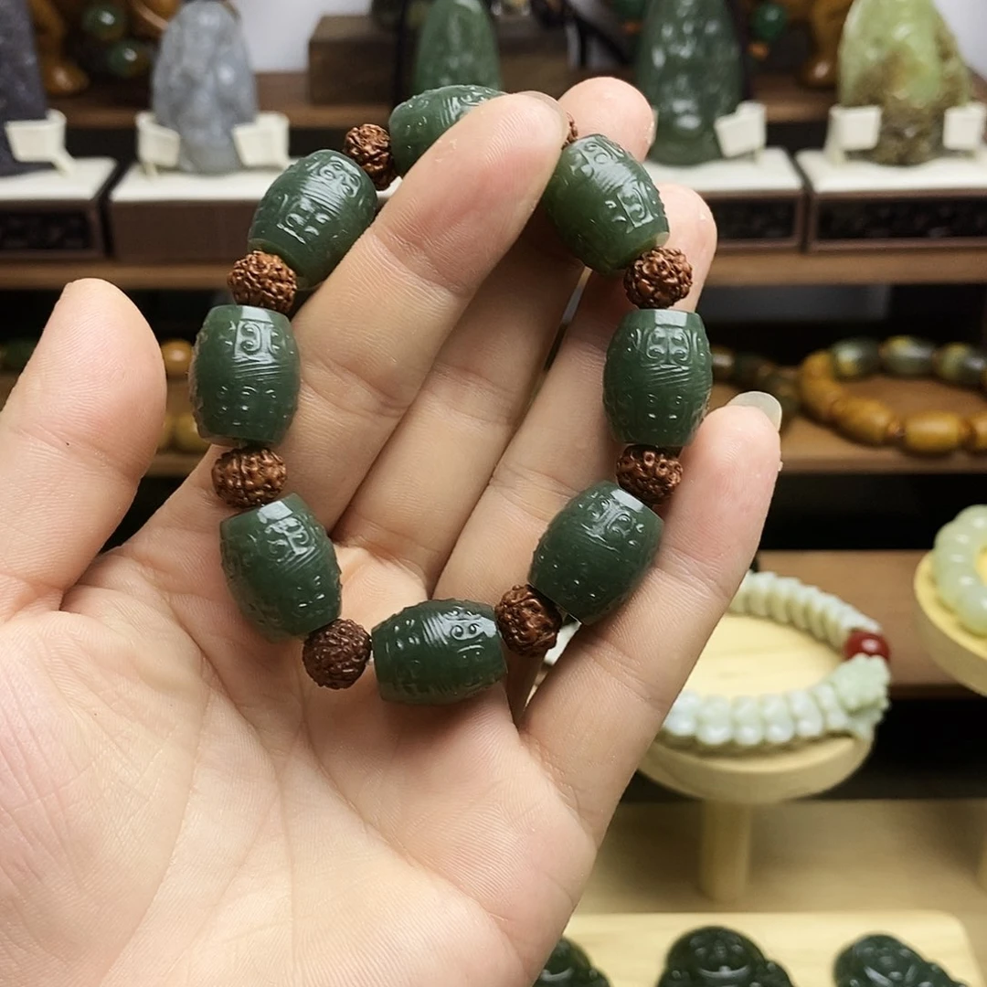 未镶嵌和田玉车挂多样性随机发一