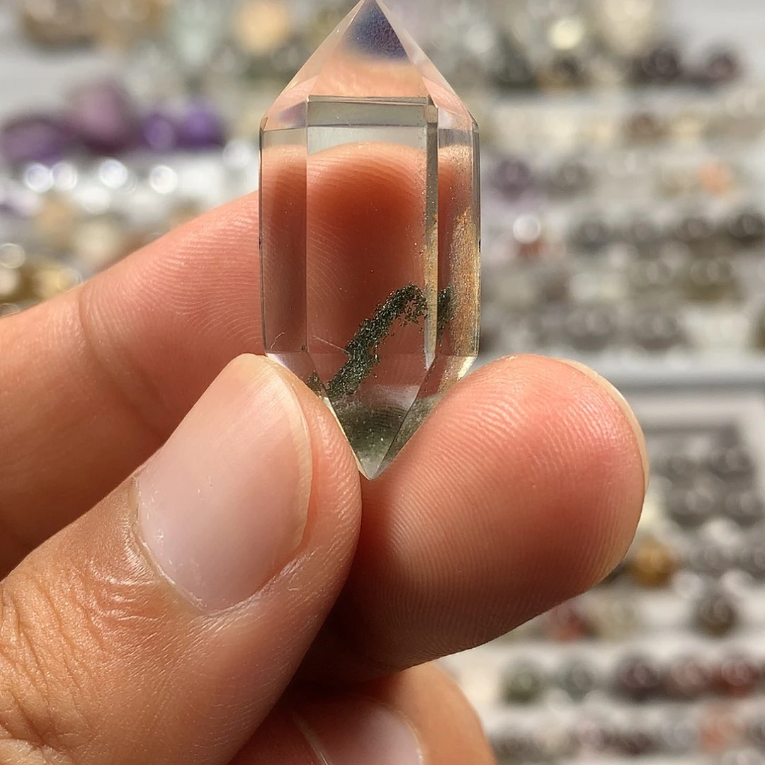 未镶嵌吊坠(不含链)水晶豆*